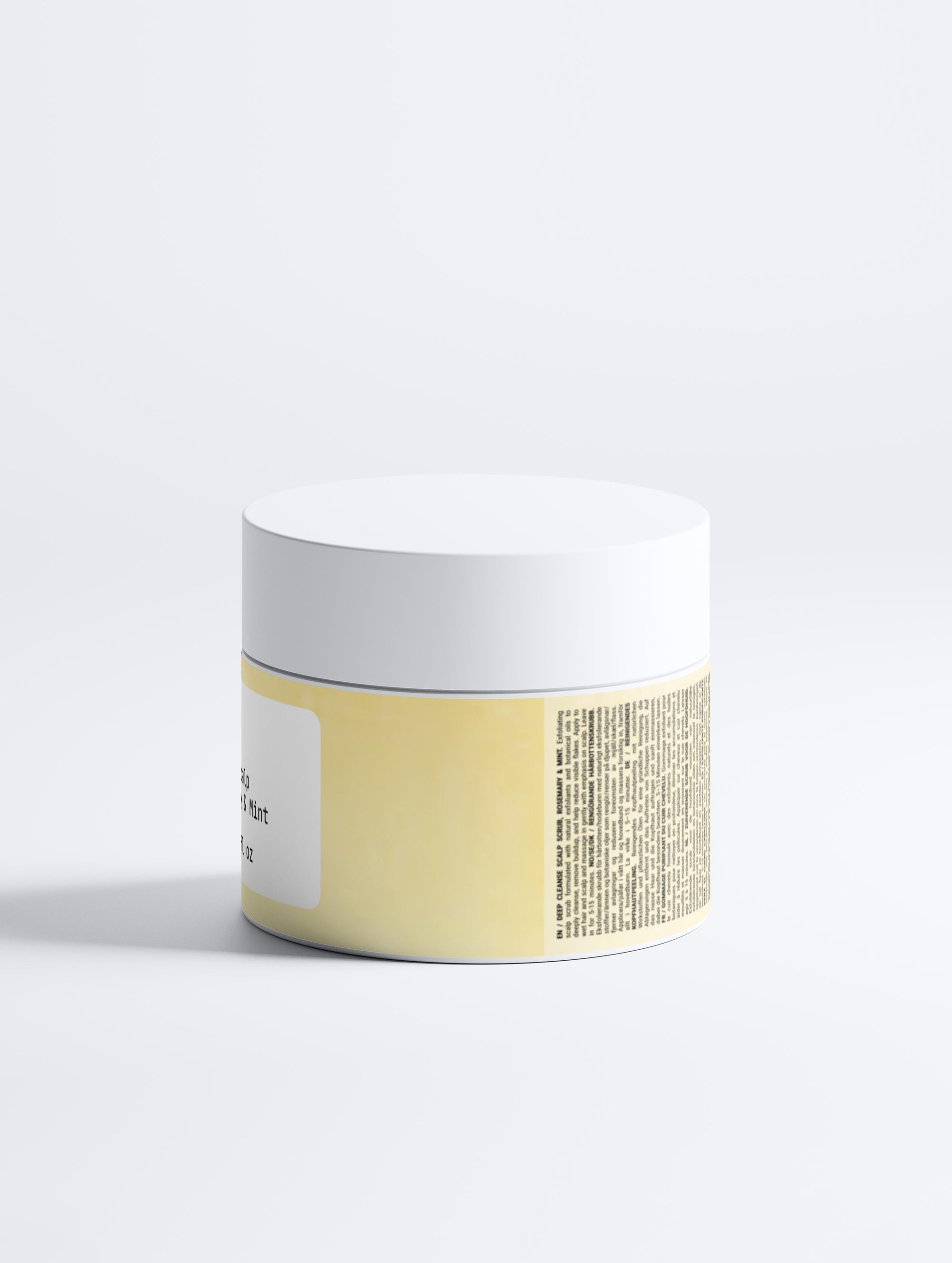 Deep Cleanse Scalp Scrub, Rosemary & Mint