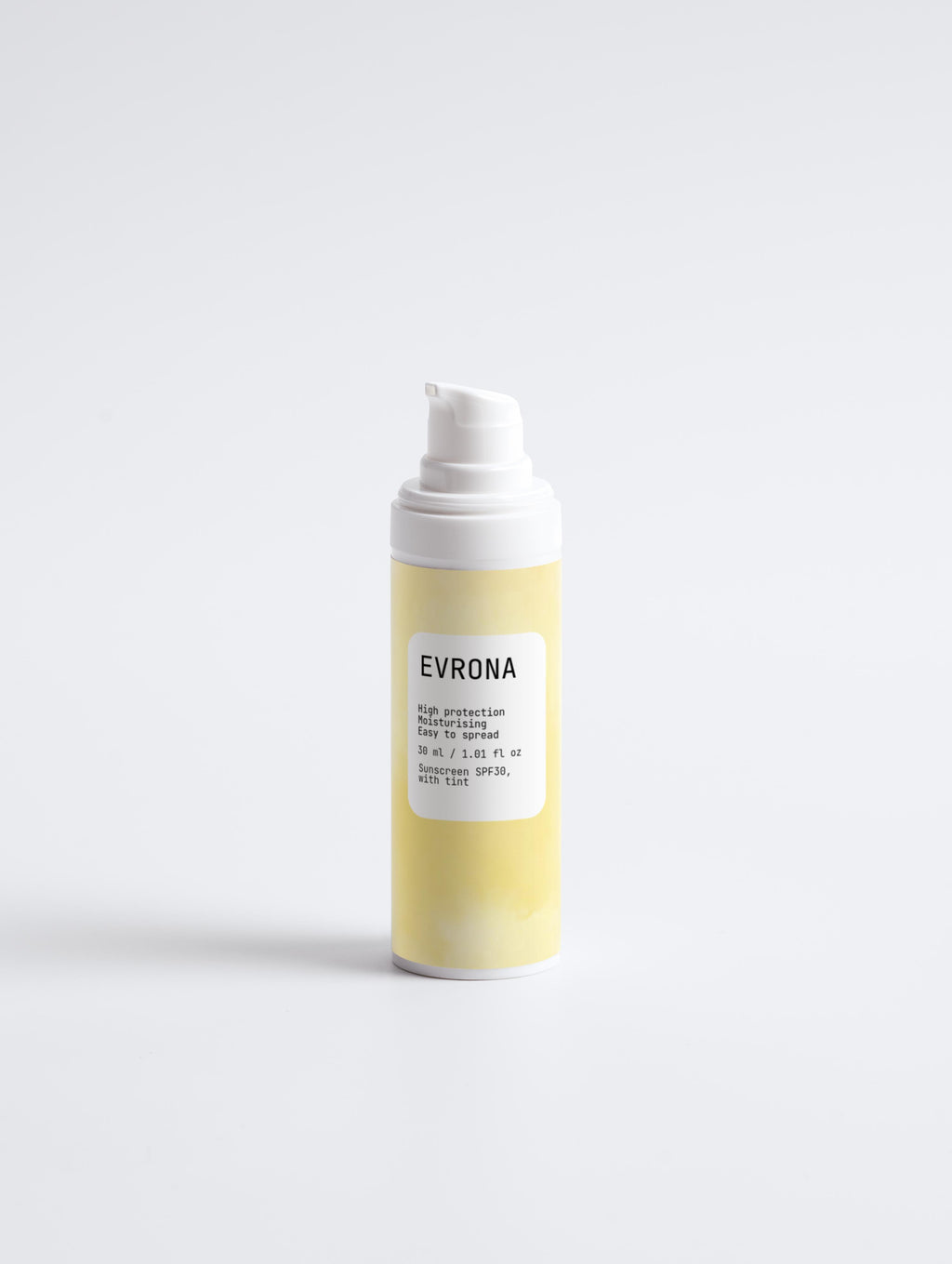 Sunscreen SPF30, with tint