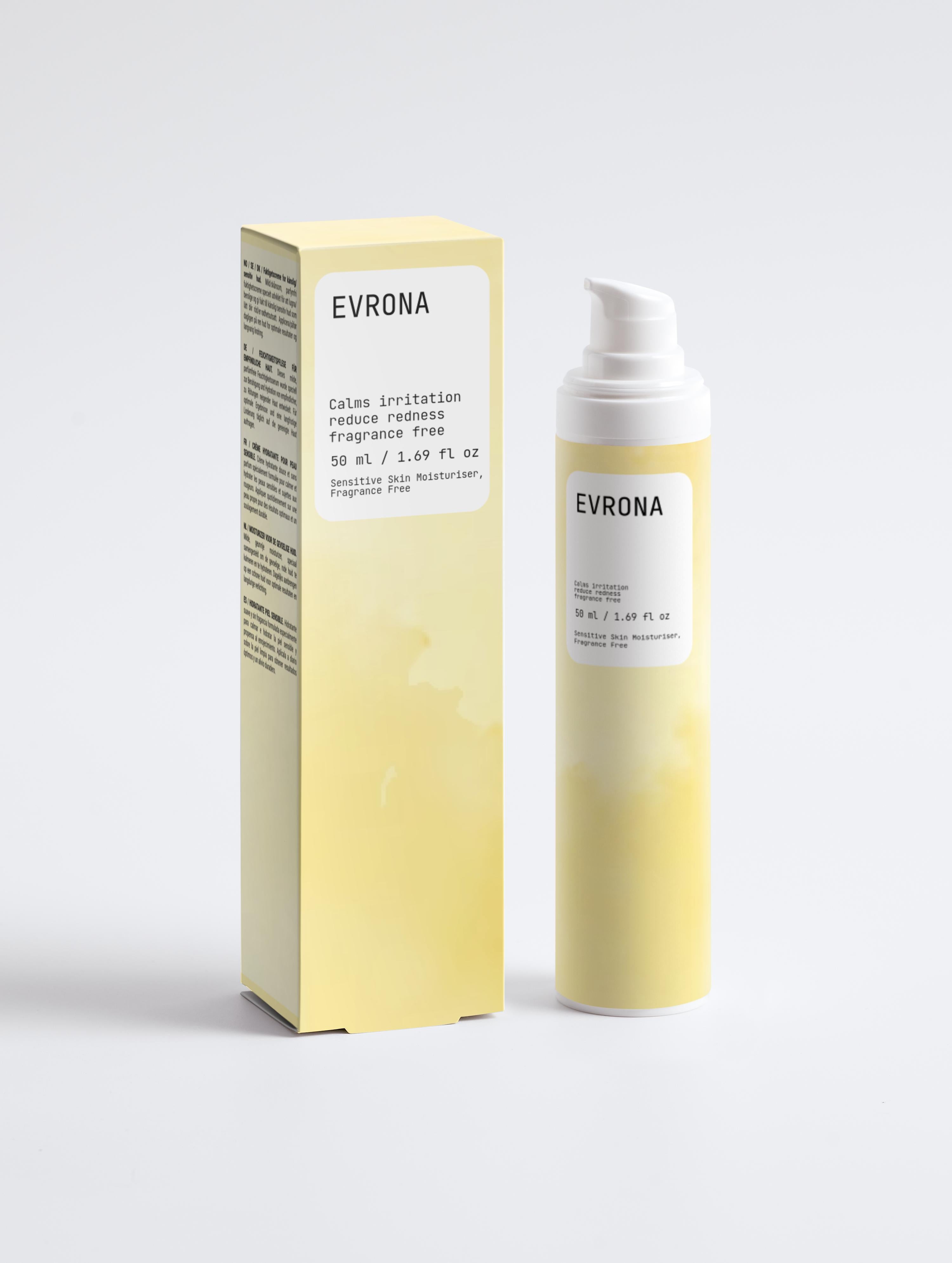 Sensitive Skin Moisturiser, Fragrance Free