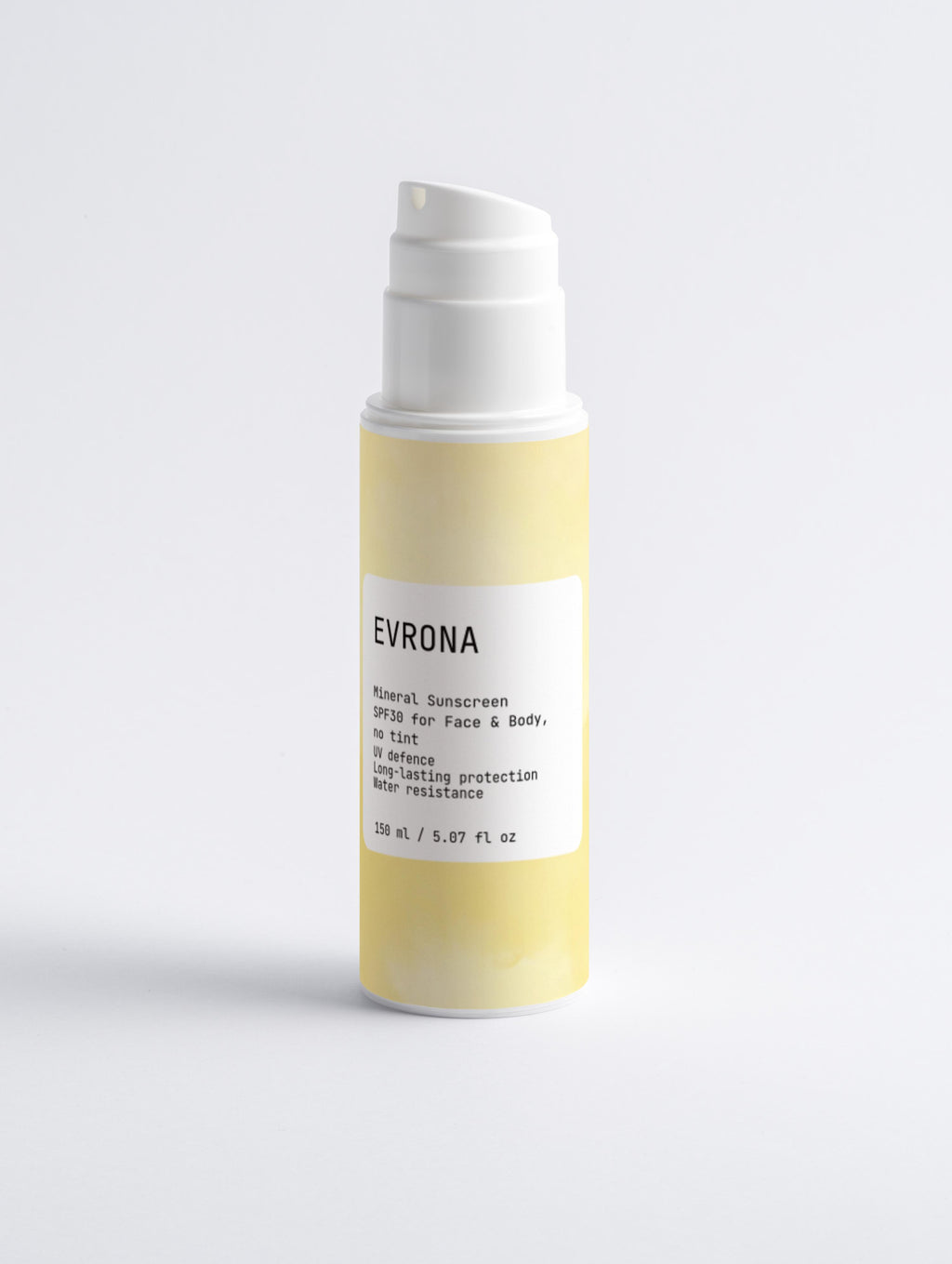 Mineral Sunscreen SPF30 for Face & Body, no tint